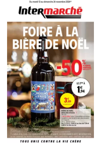 Prospectus Intermarché Super Auxi-le-Château : S46/47 - R1 - FOIRE A LA BIERE + APEROTIME