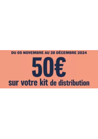 Prospectus Top Garage GARAGE DEGREVE MERCIER : 50€ OFFERTS SUR VOTRE KIT DE DISTRIBUTION !