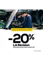 Promos et remises  : Jusqu’au 28 décembre, profitez de -20% sur la révision de votre véhicule en centre Midas