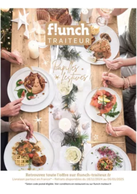 Prospectus Flunch AVALLON : Carte Noël 2024