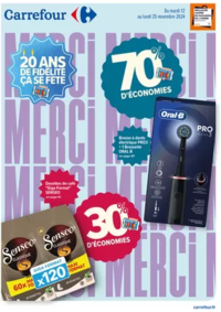 Prospectus Carrefour NICE C.C Lingostière : 20 ANS DE FIDÉLITÉ ÇA SE FÊTE 1