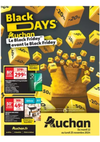 Prospectus Auchan MANOSQUE : Les Blacks Days c'est parti !