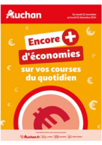 Prospectus Auchan : Des économies au quotidien