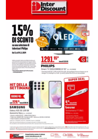 Prospectus Inter Discount Bülach : Interdiscount reklamblad IT