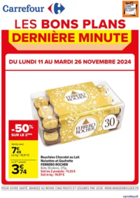 Prospectus Carrefour TINQUEUX : LES BONS PLANS DE DERNIERE MINUTE