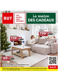 Prospectus BUT Cosy SAINT JUNIEN : La maison DES CADEAUX