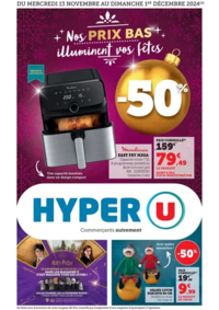 Prospectus Hyper U : Spécial Cadeaux Déco de Noël