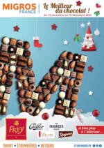 Prospectus Migros : Chocolats de Noël