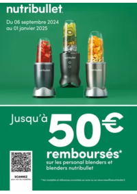 Prospectus BeDigital Migné-Auxances : NUTRIBULLET BLENDERS