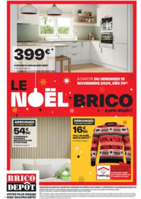 Prospectus Brico Depot DREUX : LE NOËL BRICO à prix dépôt !