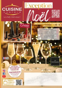 Prospectus Cuisine plaisir CHATEAUNEUF DU FAOU : Exception Noël