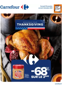 Prospectus Carrefour Drive BORT DELCY : BIENVENUE POUR THANKSGIVING