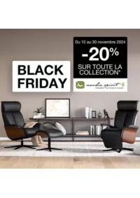 Prospectus Monsieur meuble GIEN : Black Friday Nordic Spirit ​