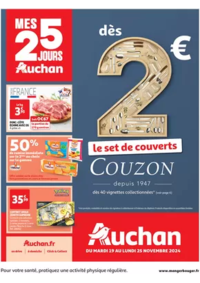 Prospectus Auchan Semur-En-Auxois : Mes 25 jours Auchan, et encore plus de promos !