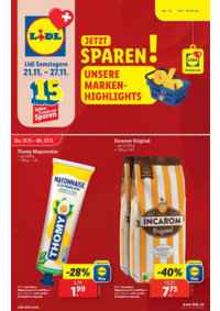 Prospectus Lidl Wädenswil : Exklusivi Schnäppchen