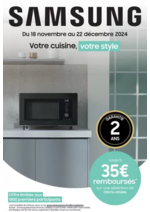 Promos et remises  : Jusqu'à 35€ remboursés