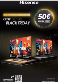 Prospectus Boulanger Biganos : Hisense Offre Speciale Black Friday