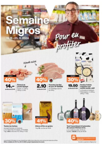 Prospectus Migros Fahrwangen : Tolles Ängbot für alli Chunde