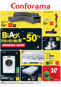 Prospectus Conforama VESOUL : Black November - Derniers jours