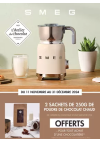 Prospectus MDA TOURNON : 2 sachets de 250G de poudre de chocolat chaud