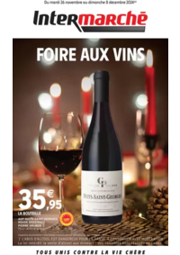 Prospectus Intermarché Super Autun : S48/49 - R5 - FOIRE AUX VINS REGIONALE