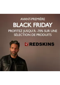 Prospectus Redskins PONT STE MARIE 11 RUE ROBERT KELLER : Black Friday