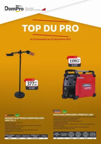 Prospectus Dompro LESPARRE MEDOC : Top du pro