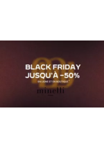 Prospectus Minelli : Black Friday : jusqu'à -50%