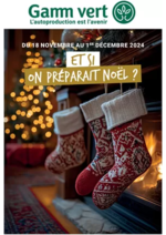 Prospectus Gamm vert : Et si on préparait Noël ?