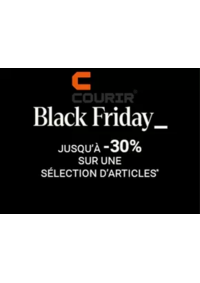 Prospectus Courir STRASBOURG : Black Friday : jusqu'à -30%