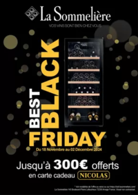 Prospectus Boulanger St Nazaire - Trignac : OFFRE La Sommelière : jusqu'à 300€ offerts Black Friday