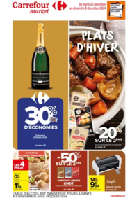 Prospectus Carrefour Market COLOMIERS ZAC des ramassiers lieu dit ribaria la barriere : LES PLATS D'HIVER