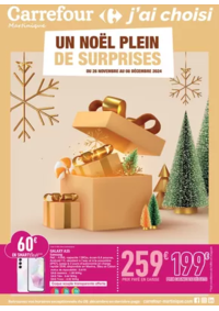 Prospectus Carrefour BREST : Carrefour UN NO&Euml;L PLEIN DE SURPRISES