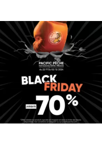 Prospectus Pacific Pêche COIGNIÈRES : Black Friday. Les bonnes affaires continue chez Pacific Pêche !