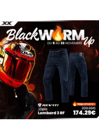 Prospectus Moto Axxe ST MITRE LES REMPARTS / MARTIGUES : Black WORM UP