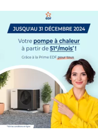 Prospectus Aubade ROUEN : Votre PAC à partir de 51 € par mois ! Grâce à la Prime EDF pour tous