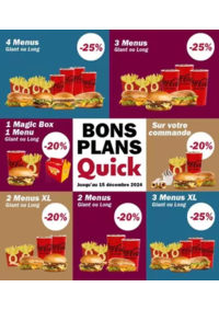 Prospectus Quick ANGOULEME : Bons plans