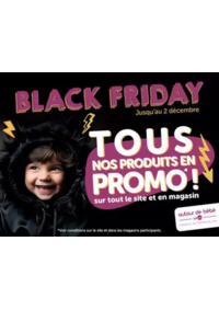 Prospectus Autour de bébé Nice La Plaine : Black Friday