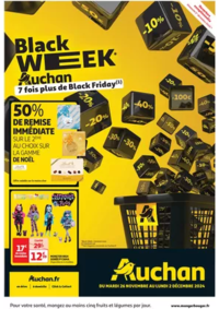 Prospectus Auchan LE HAVRE : Le Black Week Auchan, c'est maintenant !