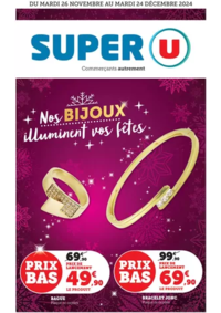 Prospectus Super U ST SAUVEUR LE VICOMTE : Bijoux de Noël