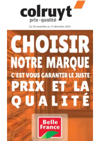 Prospectus Colruyt LOSNE : Choisir notre marque