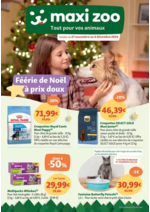 Prospectus maxi zoo : Féérie de Noël à prix doux