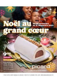 Prospectus Picard COGNAC : Noël au grand cœur