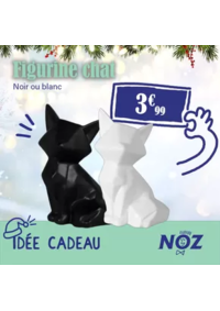 Prospectus Noz Guingamp : Figurine chat