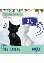 Prospectus NOZ : Figurine chat