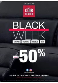 Prospectus Cuir Center Bourges - St Germain du Puy : BLACK WEEK