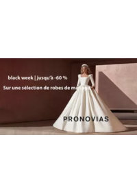 Prospectus Pronovias Annency : Black week | jusqu’à -60 %