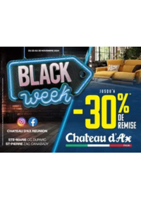 Prospectus Château d´Ax Bourg de Peage : Black Friday