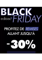 Prospectus Edisac : Black Friday is here !