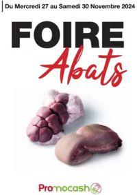 Prospectus Promocash Perrigny : Foire Abats